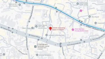 Location of Innov8 Solitaire Corporate Park Co-Working space in Andheri East, Mumbai - Image 283087